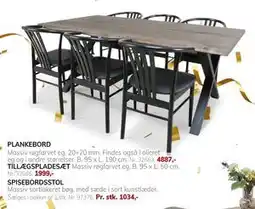 Daells Bolighus SPISEBORDSSTOL, DKK 1034 tilbud