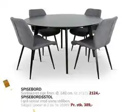 Daells Bolighus SPISEBORD, DKK 2124 tilbud