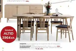 Daells Bolighus SPISEBORD, DKK 3964 tilbud