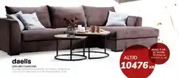 Daells Bolighus SOFA MED CHAISELONG, DKK 10476 tilbud