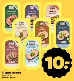 Netto 3-Stjernet pålæg, DKK 10 tilbud