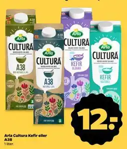 Netto Arla Cultura Kefir eller A38, DKK 12 tilbud