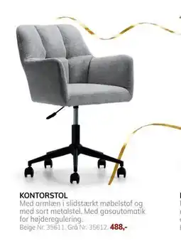 Daells Bolighus KONTORSTOL, DKK 488 tilbud