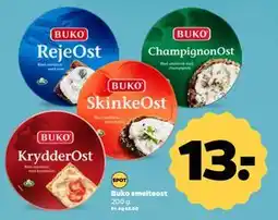 Netto Buko smelteost, DKK 13 tilbud
