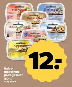 Netto Salatmesteren pålægssalat, DKK 12 tilbud