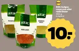 Netto Kilic bulgur, couscous eller røde linser, DKK 10 tilbud