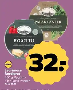 Netto Løgismose færdigret, DKK 32 tilbud