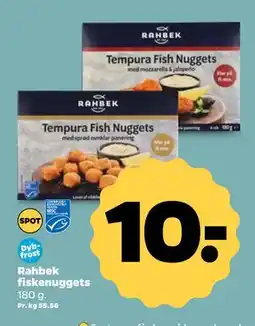Netto Rahbek fiskenuggets, DKK 10 tilbud