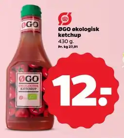 Netto ØGO økologisk ketchup, DKK 12 tilbud