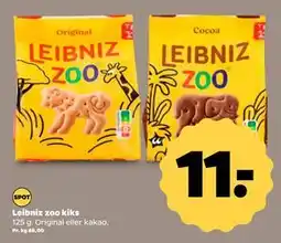 Netto Leibniz zoo kiks, DKK 11 tilbud