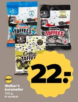 Netto Walker's karameller, DKK 22 tilbud