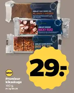 Netto Premieur kiksekage, DKK 29 tilbud