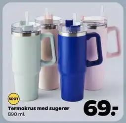 Netto Termokrus med sugerør, DKK 69 tilbud