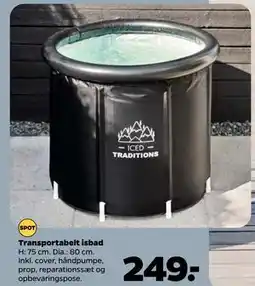 Netto Transportabelt isbad, DKK 249 tilbud