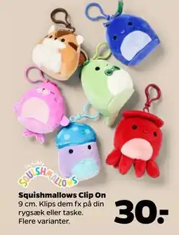 Netto Squishmallows Clip On, DKK 30 tilbud