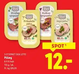 Lidl Pålæg, DKK 12 tilbud