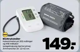 Netto Blodtryksmåler, DKK 149 tilbud