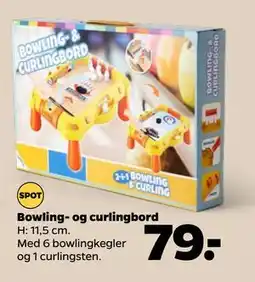Netto Bowling- og curlingbord, DKK 79 tilbud