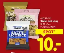 Lidl Dadler med smag, DKK 10 tilbud