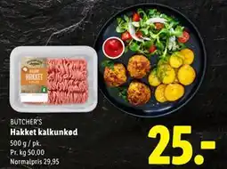 Lidl Hakket kalkunkød, DKK 25 tilbud