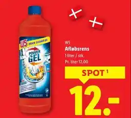 Lidl Afløbsrens, DKK 12 tilbud