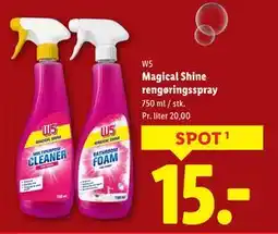Lidl Magical Shine rengøringsspray, DKK 15 tilbud