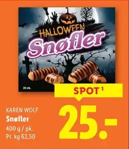 Lidl Snøfler, DKK 25 tilbud