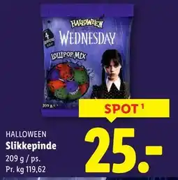 Lidl Slikkepinde, DKK 25 tilbud