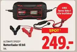 Lidl Batterilader til bil, DKK 249 tilbud