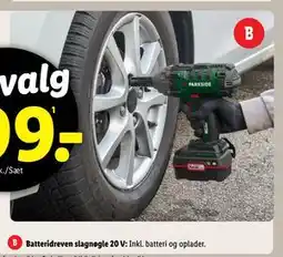 Lidl Batteridreven slagnøgle, DKK 499 tilbud