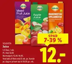 Lidl Juice, DKK 12 tilbud