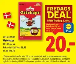 Lidl Ostehaps, DKK 39.95, App-pris tilbud