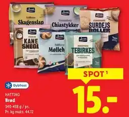 Lidl Brød, DKK 15 tilbud
