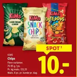Lidl Chips, DKK 10 tilbud