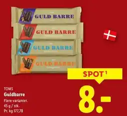 Lidl Guldbarre, DKK 8 tilbud