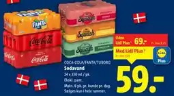 Lidl Sodavand, DKK 69, App-pris tilbud