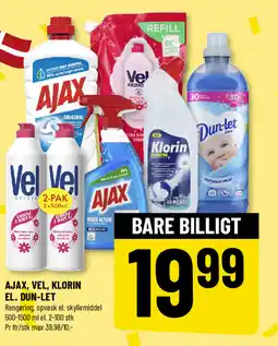 Løvbjerg Ajax, vel, klorin el. dun-let tilbud