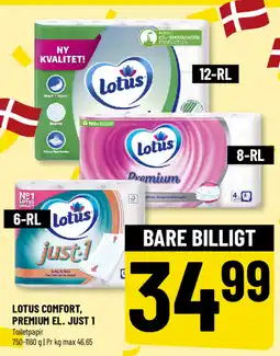 Løvbjerg Lotus comfort premium el. just 1 tilbud