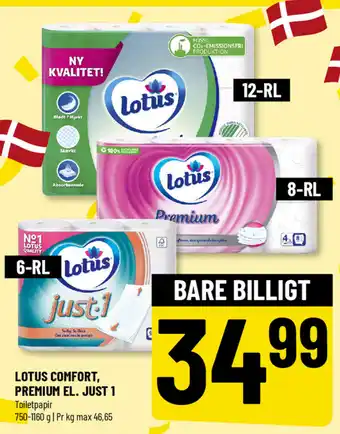 Løvbjerg Lotus comfort premium el. just 1 tilbud