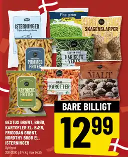 Løvbjerg Gestus grønt, brød, kartofler el. bær, frigodan grønt, nordthy brød el. isterninger dybfrost tilbud