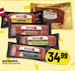 Løvbjerg Højer spegepølse tilbud