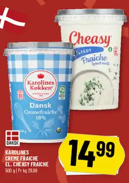 Løvbjerg Karolines creme fraiche el. cheasy fraiche tilbud