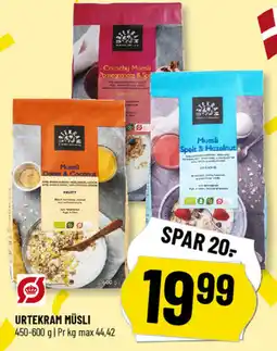 Løvbjerg Urtekram müsli tilbud