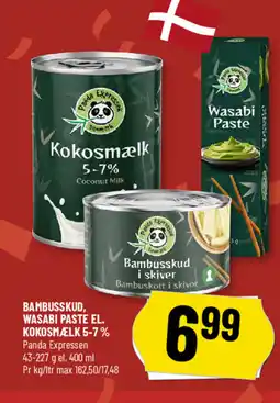 Løvbjerg Bambusskud wasabi paste el. kokosmælk 5-7% tilbud