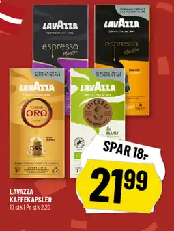Løvbjerg Lavazza kaffekapsler tilbud