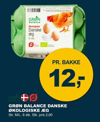 Grøn balance danske økologiske æg