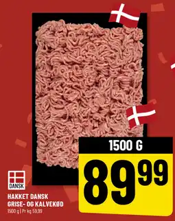 Løvbjerg Hakket dansk grise- og kalvekød tilbud