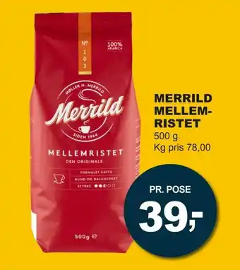 Let-Køb Merrild mellem- ristet tilbud