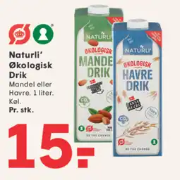 SPAR Naturli' Økologisk Drik tilbud