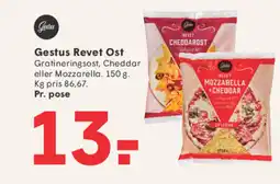 SPAR Gestus Revet Ost tilbud